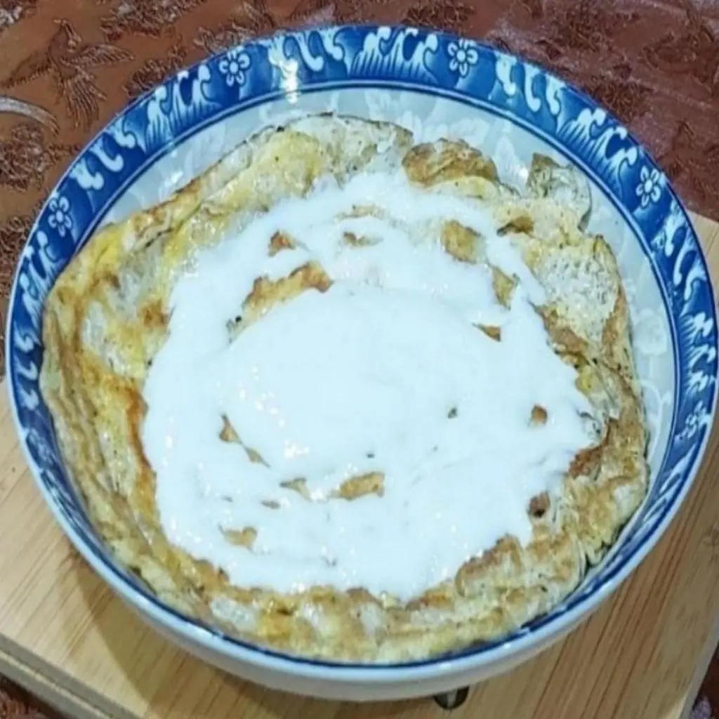 بيض جبن